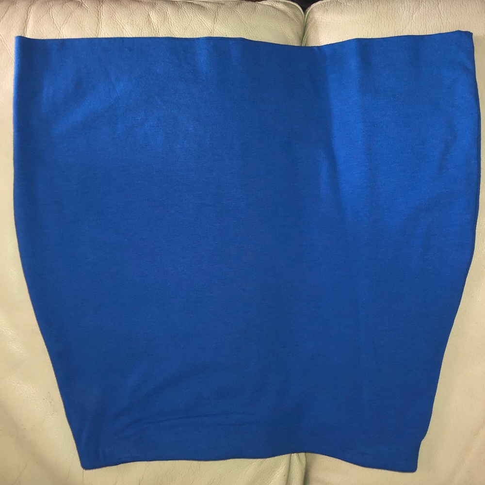 Express XS BLUE SKIRT